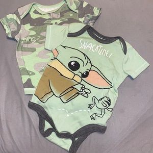 Star Wars pack of 2 onesie